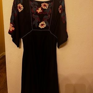 Beautiful dress by Feather Bone by Anthropologie!